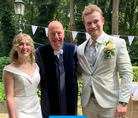 Martin maakte onze trouwdag compleet