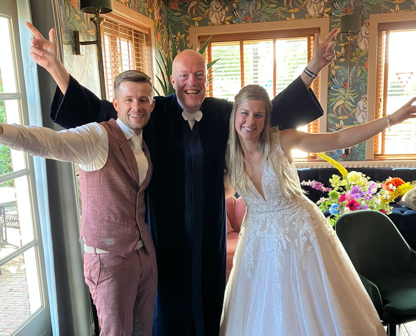 fashion-designer-34 Foto Martin met bruidspaar